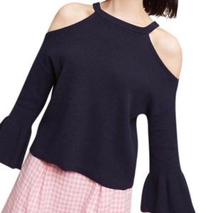 NWT- Anthropologie- knitted&knotted-bell sleeves